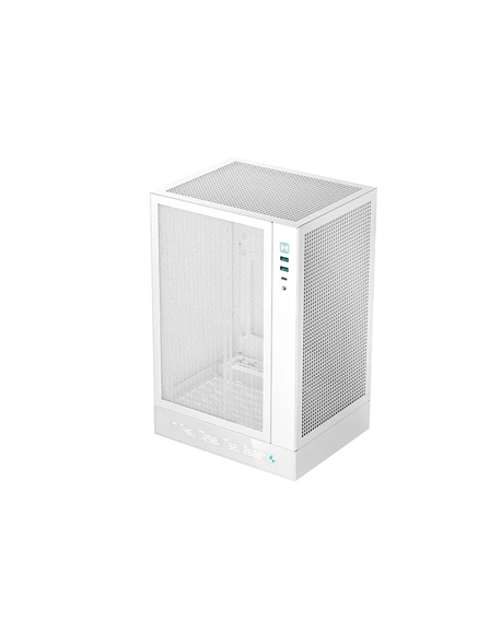 Deepcool PC Gaming Case | CH170 DIGITAL | White | Mini ITX | Power supply included No | ATX PS2