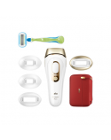 Braun Silk-expert Pro 5 IPL Epilator | PL5382 | Bulb lifetime (flashes) 400.000 | Number of power levels 3 | White/Gold