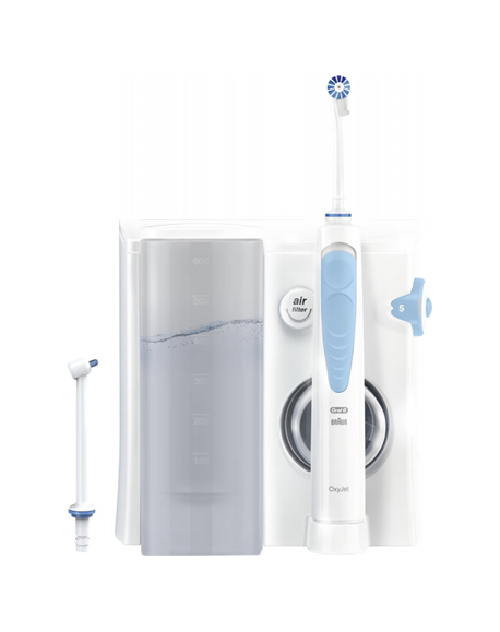 Oral-B Dental Irrigator | OxyJet MD20 | 600 ml | Number of heads 2 | White