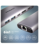 AXAGON Multi port USB-C 10Gbps hub | HMC-6G2L