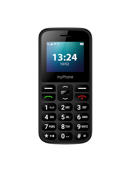 myPhone HALO | A LTE | Black | 1.77 " | TFT | 48 MB | 128 MB | Dual SIM | Nano SIM | Bluetooth | 5.0 | USB version Micro USB | B