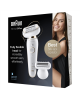 Braun Epilator | Silk-épil 9 Flex SES9006 | Number of power levels 2 | Wet & Dry | White