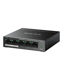 Mercusys 5-Port Gigabit Desktop Switch with 4-Port PoE+ | Mercusys