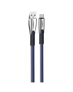 ColorWay Cable USB Type-C (Zinc Aalloy) 2.4А, 1m | CW-CBUC012-BL