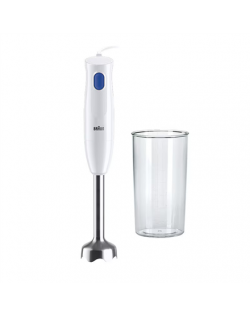 Braun MultiQuick 1 Hand Blender | MQ10.001M | Hand Blender | 450 W | Number of speeds 1 | White/Blue