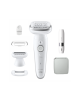 Braun Epilator | SES9-341 Silk-épil 9 | Operating time (max) 50 min | Number of power levels 2 | Wet & Dry | White