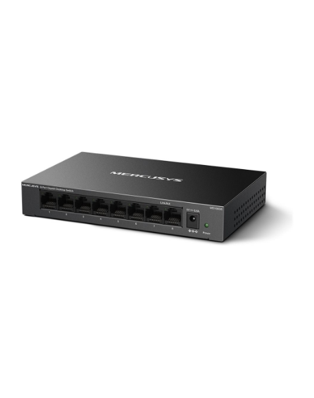 Mercusys 8-Port Gigabit Desktop Switch | MS108GS | Unmanaged | Desktop | Gigabit Ethernet (copper) ports quantity 8