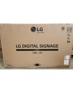 SALE OUT. SALE OUT. LG 43UH7J-H 43“ 3840x2160/700cd/m2/16:9/8ms/ HDMI DP Audio | LG | 43UH7J-H | 43 " | Landscape/Portrait | 24/