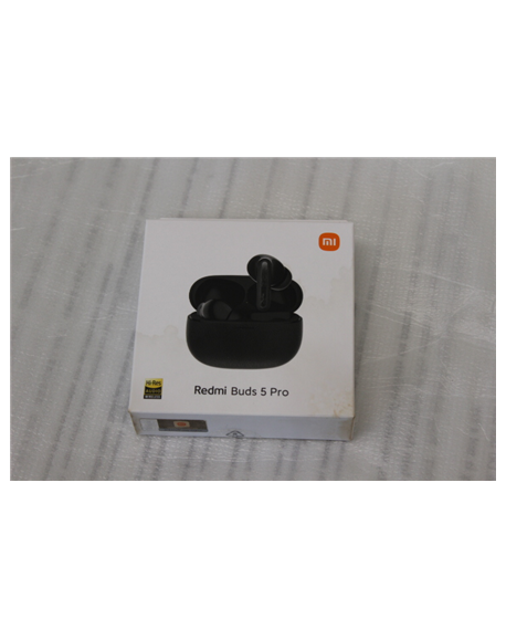 SALE OUT. Xiaomi Redmi Buds 5 Pro (Midnight Black) | Xiaomi | Redmi Buds 5 Pro | Built-in microphone | Bluetooth | Midnight Blac