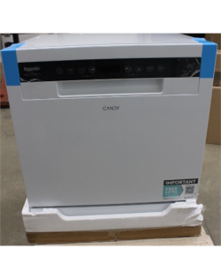 Candy | Dishwasher | CP 8F9FFW | Free-standing | Width 55 cm | Number of place settings 8 | Number of programs 8 | Energy effici