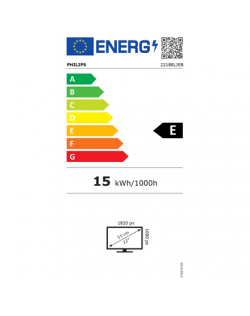 Philips 221B8LJEB/00 | 22 " | TFT-LCD (TN) | 60 Hz | 1 ms | 1920 x 1080 pixels | 250 cd/m²