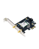 Asus WiFi 7 PCI-E Adapter with 2 external antennas | PCE-BE6500 | 802.11be | Mesh Support No | MU-MiMO No | No mobile broadband