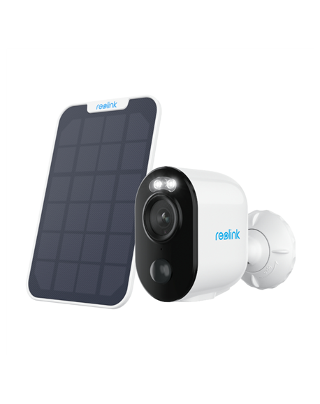 Reolink | Wireless Solar & Battery Powered Security Camera with Smart Detection | Argus Series B310 with Solar Panel | Bullet | 