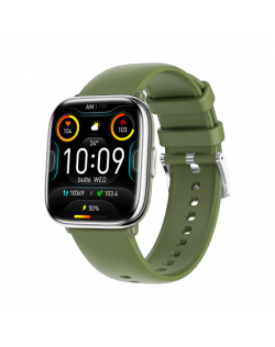 myPhone Watch Pastel | Smart watch | AMOLED | 1.75" | Waterproof | Silver Green