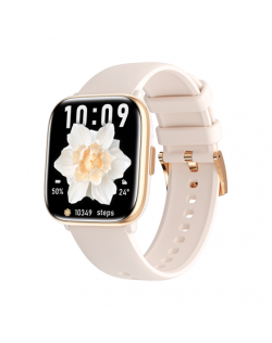 myPhone Watch Pastel | Smart watch | AMOLED | 1.75" | Waterproof | Cold Cream