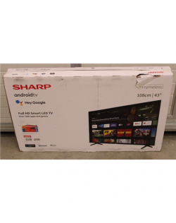 Sharp | 43FH2EA | 43" (108cm) | Smart TV | Android TV | FHD | Black | DAMAGED PACKAGING