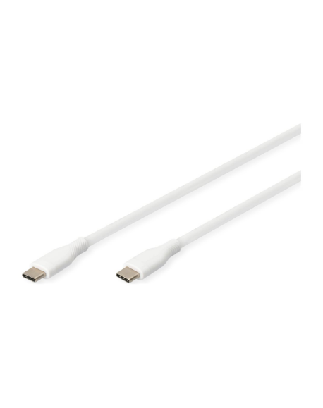 Digitus Silicone Connection Cable | AK-300341-020-W | USB-C to USB-C