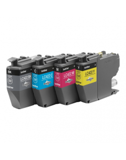 Brother LC422VAL | Ink Cartridge | Black, Cyan, Magenta, Yellow