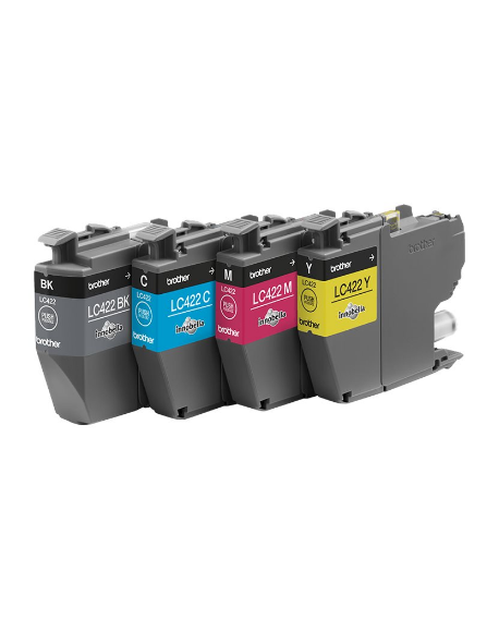 Brother LC422VAL | Ink Cartridge | Black, Cyan, Magenta, Yellow