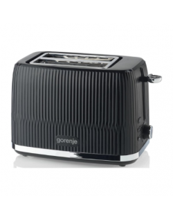 Gorenje Toaster | T850DPB | Number of slots 2 | Housing material Plastic | Black