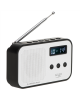 Adler | Digital radio PLL AM/FM | AD 1907 | Alarm function | White/Black