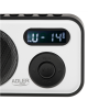 Adler | PLL AM/FM Digital Radio | AD 1906 | Alarm function | White/Black