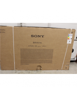 Sony | KD65X75WL | 65" (164 cm) | Android | QFHD | DAMAGED PACKAGING, UNPACKED