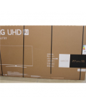 LG | AI UT81 4K TV | 86UT81003LA | 86 | Smart TV | webOS24 | UHD | Black | DAMAGED PACKAGING, USED, MISSING RUBBER PADS OF TV STAND