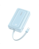 Anker | Power Bank with Built-In USB-C Cable | A1689031 | 20000 mAh | 30W Output | Blue