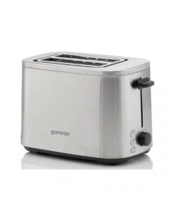 Gorenje Toaster | T800DS | Number of slots 2 | Housing material Stainless steel