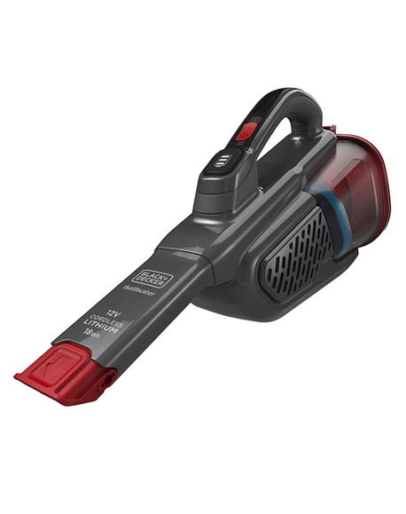 BLACK & DECKER Vacuum Cleaner | BHHV315B-QW | Cordless operating | Handstick | 12 V | Gray/Red