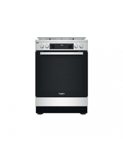 Whirlpool Cooker | WS68G8CHX/E/1 | Hob type Gas | Oven type Electric | Stainless Steel | Width 60 cm | Digital | Depth 60 cm | 7