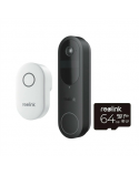 Reolink D340B Doorbell Battery with Chime and 64GB SD Card