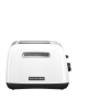 KitchenAid Classic Toaster | 5KMT2115EWH | Power 1100 W | Number of slots 2 | Housing material Metal | Stainless Steel/White