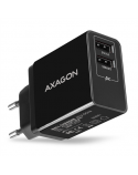 AXAGON Dual wall charger 240V/2x port 5V-2.2A and 5V-1A, 16W | ACU-DS16