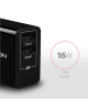 AXAGON Dual wall charger 240V/2x port 5V-2.2A and 5V-1A, 16W | ACU-DS16