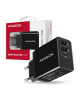 AXAGON Dual wall charger 240V/2x port 5V-2.2A and 5V-1A, 16W | ACU-DS16