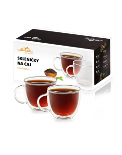 ETA | Set of Glass Mugs, 2 pcs | ETA915391000 | 2 pc(s) | Dishwasher proof