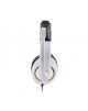 Gembird MHS-001-GW Stereo headset 3.5 mm, Glossy white, Built-in microphone