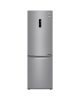 LG Refrigerator GBB71PZDMN A++, Free standing, Combi, Height 186 cm, No Frost system, Fridge net capacity 234 L, Freezer net cap