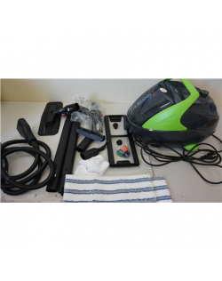 SALE OUT. Polti Steam Cleaner PTEU0280 Vaporetto Pro 95 Turbo Flexi Corded, 1100 W, Black/Green, DEMO,MISSING 1PSC.ANTICARCARE A