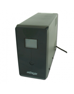 EnerGenie UPS with USB and LCD display, Black 1200 VA, 720 W