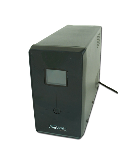 EnerGenie UPS with USB and LCD display, Black 1200 VA, 720 W