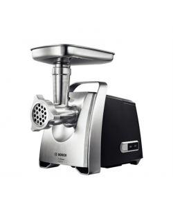 Bosch Meat mincer MFW68660 Black, Throughput (kg/min) 4.3, Kebbe, Sausage horn, Fruit press, Shredding Attachment, 4 barrels, 80