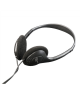 Gembird MHP-123 Stereo headphones with volume control 3.5 mm, Black,