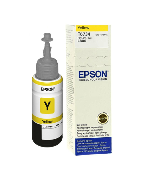 Epson T6734 Ink bottle 70ml Ink Cartridge, Yellow