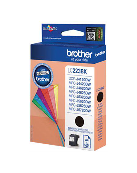 Brother LC-223BK Ink Cartridge, Black