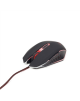 Gembird Gaming mouse, Black/red, MUSG-001-G, USB