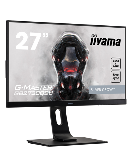 Iiyama Silver Crow Gaming Monitor G Master Gb2730qsu B1 C 27 Tn 2560 X 1440 Pixels