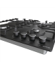 Gorenje Hob G642AB Gas, Number of burners/cooking zones 4, Mechanical, Black